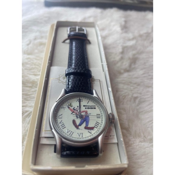 1998 Walt Disney Company 75 Years of Love and Laughter Goofy Watch- Vintage